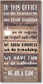 Office Décor, In This Office Decor, Human Resources Gifts, Rustic Office Rules, Hanging Wall Decor, the Office Décor, Human Resources Office Deco